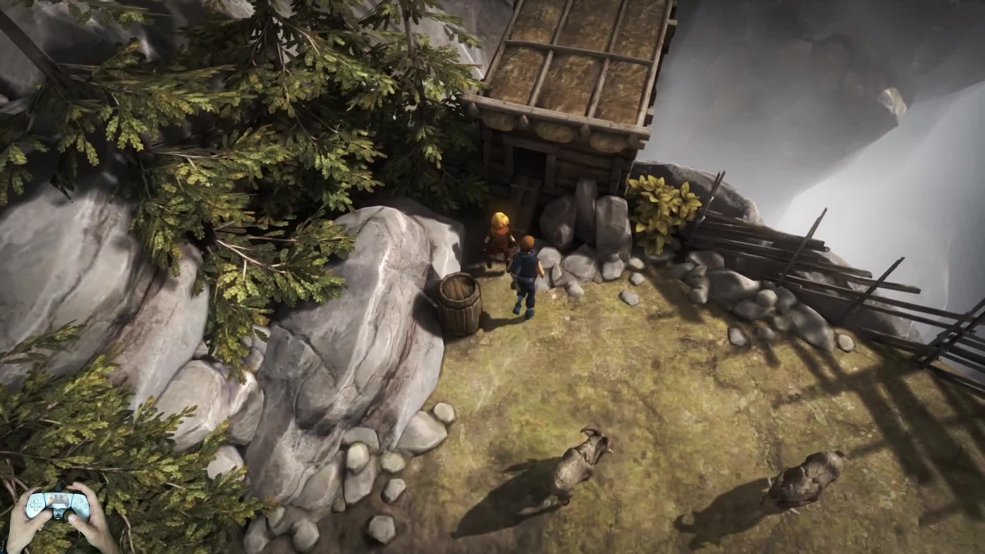 PS5：03兄弟：双子传奇，郭靖玩左右互搏术，单人剧情全流程攻略