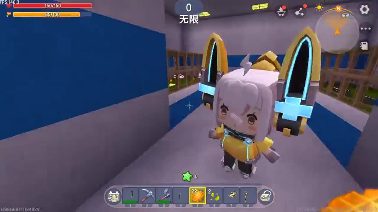 迷你世界：帅哥进入冰之谷，遇到冰蜻蜓，又要当大头娃娃