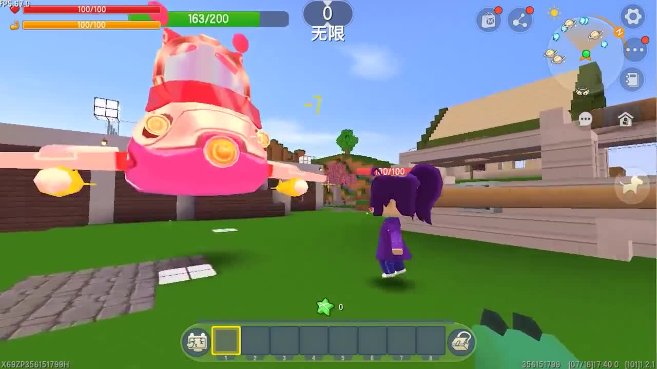 迷你世界：10000迷你币的星河战舰！能时空穿梭，飞行特效超酷炫