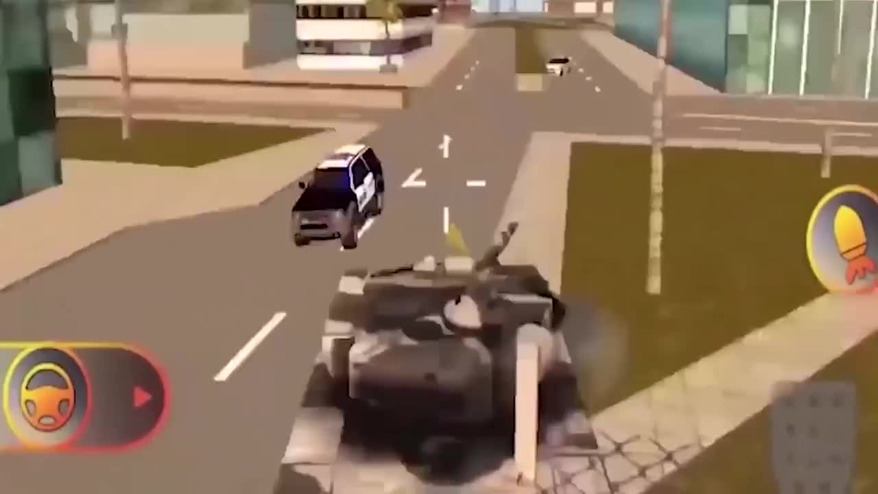 火柴人：好不容易开着坦克完成了任务！一下坦克就被埋伏了