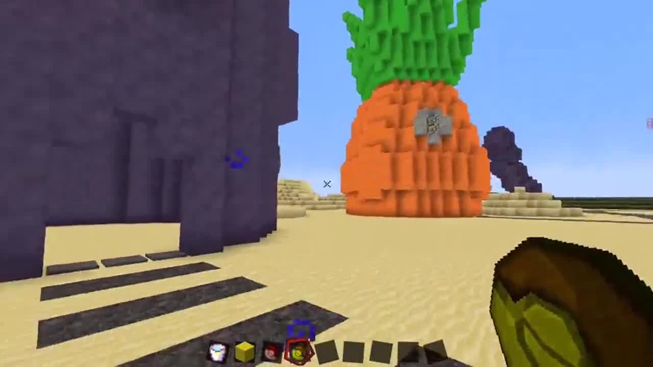 我的世界：穿越去海绵宝宝世界？