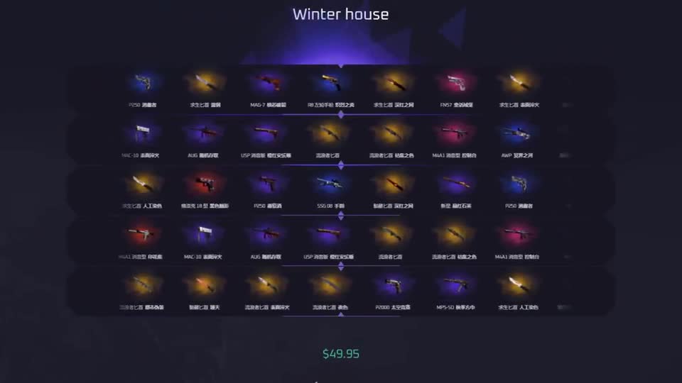 CSGO开箱：五发箱子出两把流浪匕首！