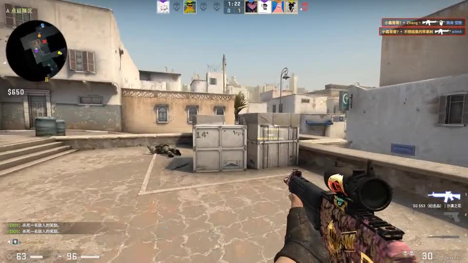 CSGO：你这家伙是真的敢rush啊