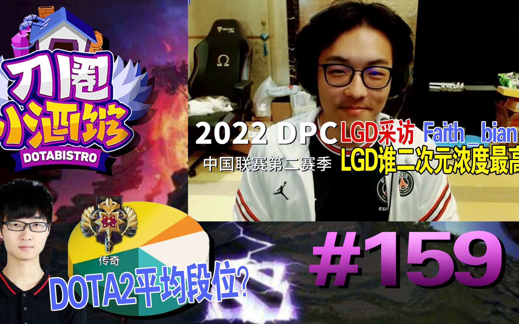 【刀圈小酒馆】159：DOTA2的平均段位  DPC采访：LGD谁二次元浓度最高？