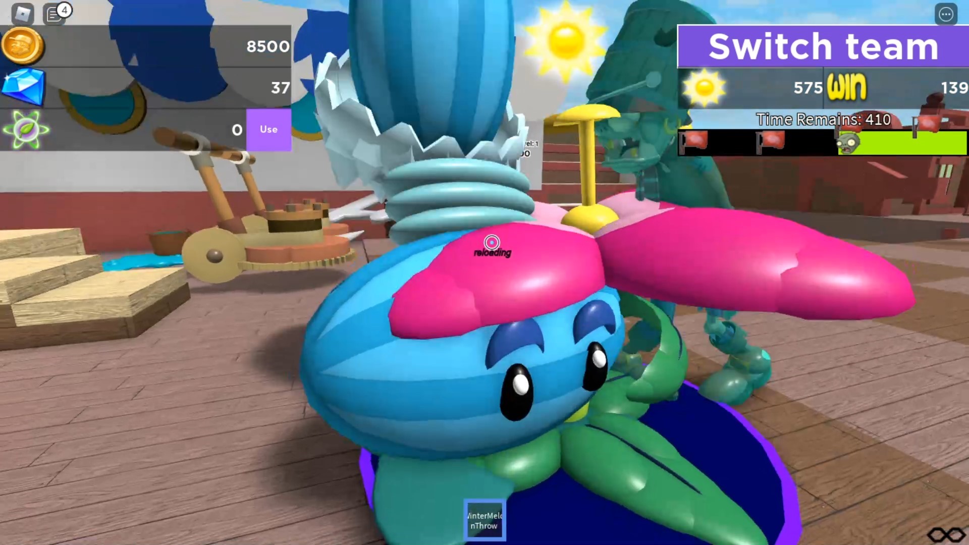 罗布乐思解说 roblox模拟游戏 植物大战僵尸 冰瓜瓜太难了