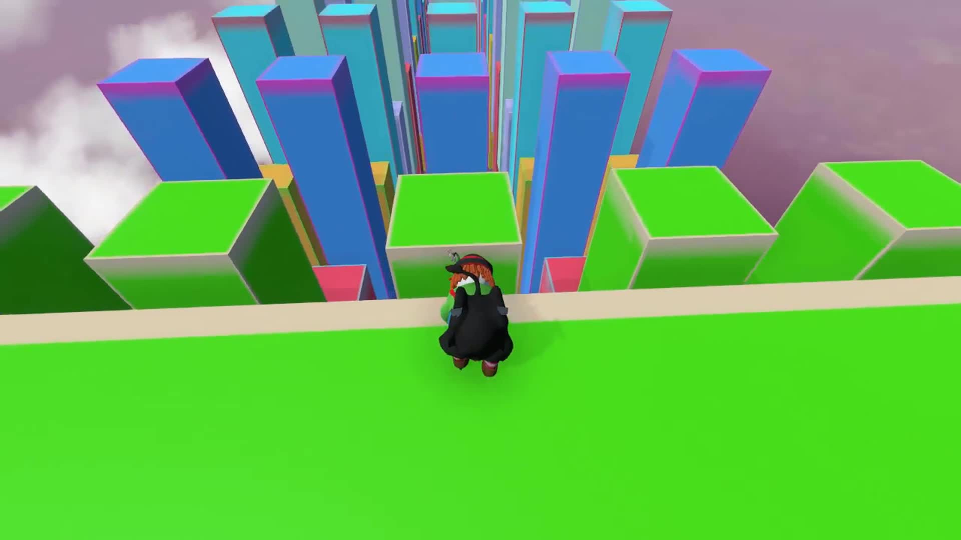 人类一败涂地：萌新过不去，西西跳的太远跳过台阶