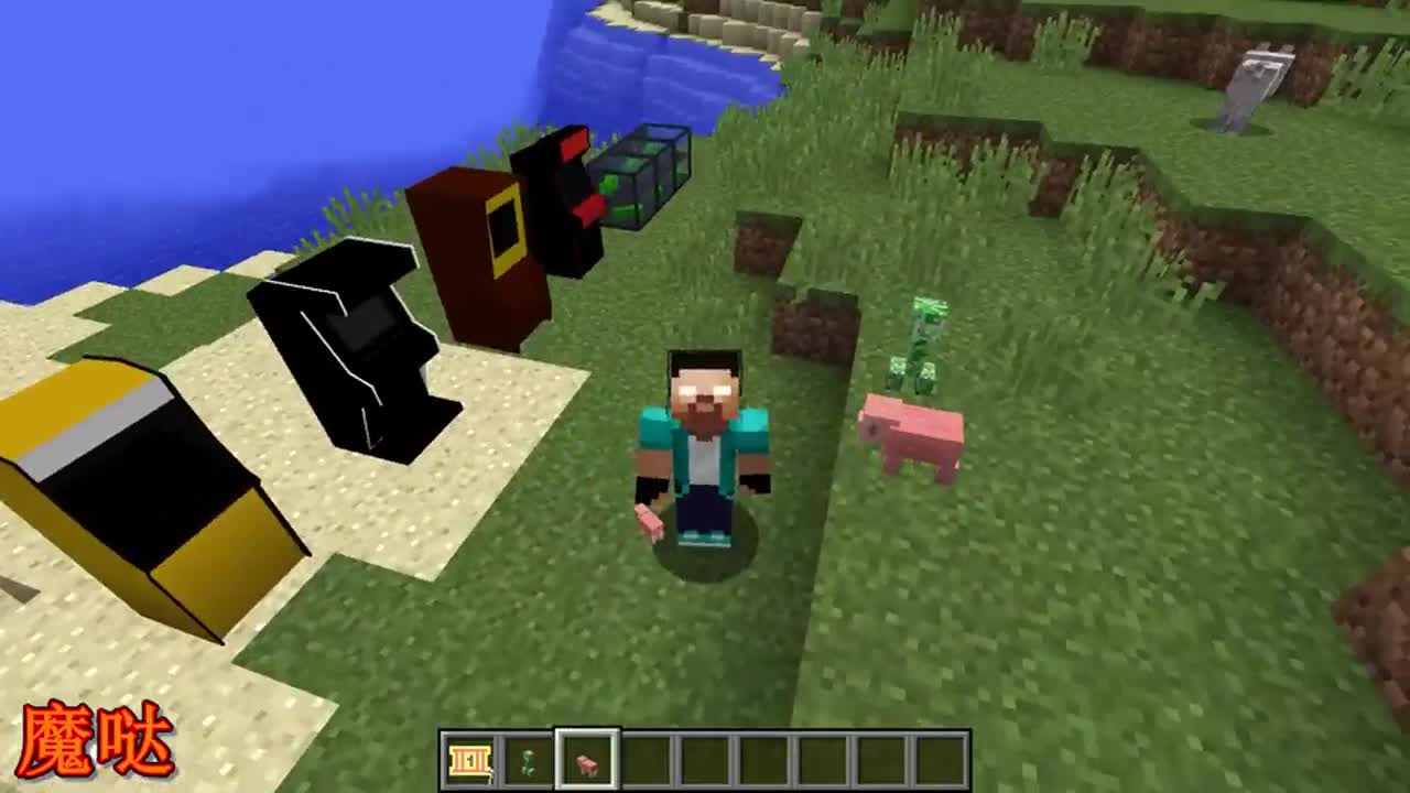 我的世界里玩街机游戏是一种什么体验，魔哒带你去了解一下