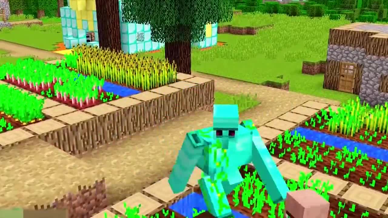 我的世界：阿呆得到绝世宝剑，成功占领了土豪的城堡！