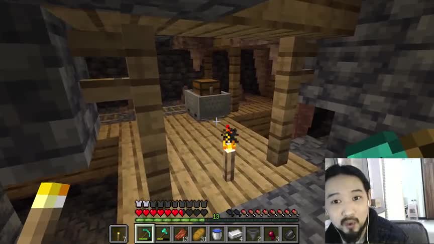 我的世界1.18生存09：矿道开箱一波富