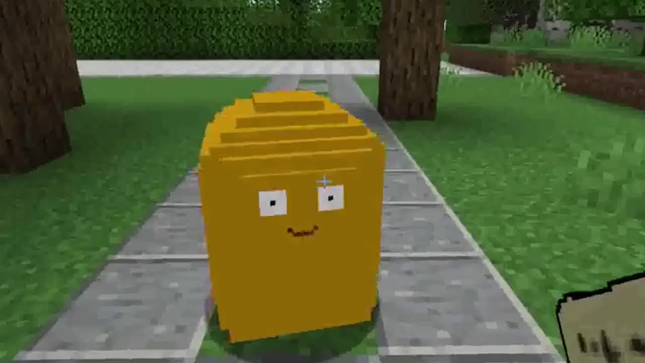 草方块上居然有戴夫的家？教你在MC里玩植物大战僵尸！