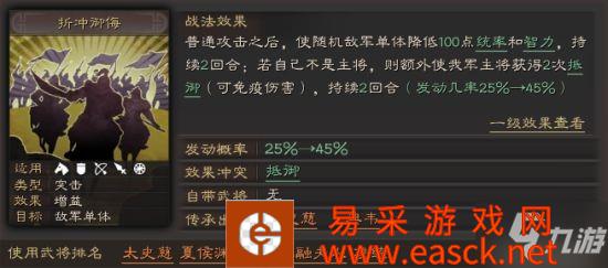 《三国志战略版》折冲御侮有用吗 折冲御侮战法攻略