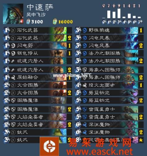 《炉石传说》7月比赛全卡组浅析 圣光双废中速引领潮流