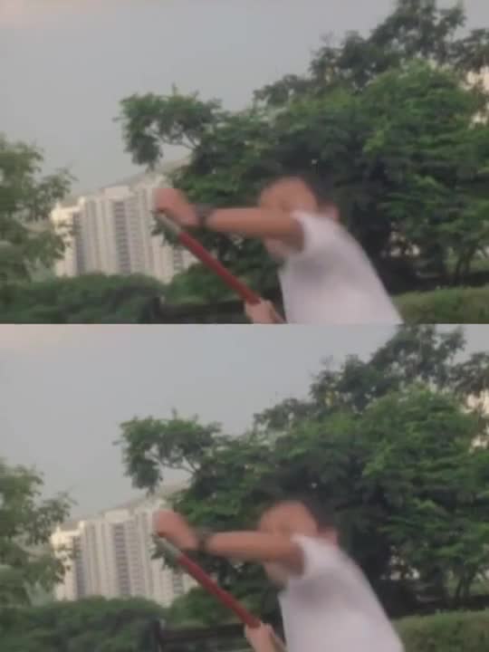 是我的枪法能射下超人来
