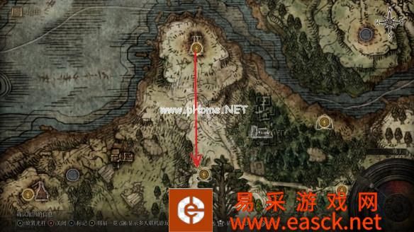 《艾尔登法环》无头骑士露缇尔位置分享