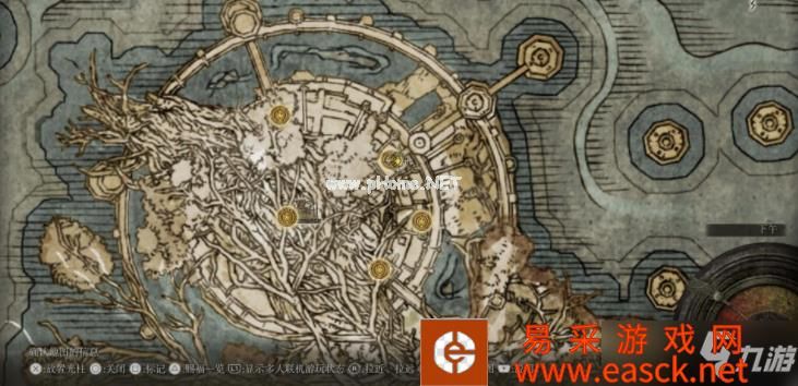 艾尔登法环温床的诅咒位置一览