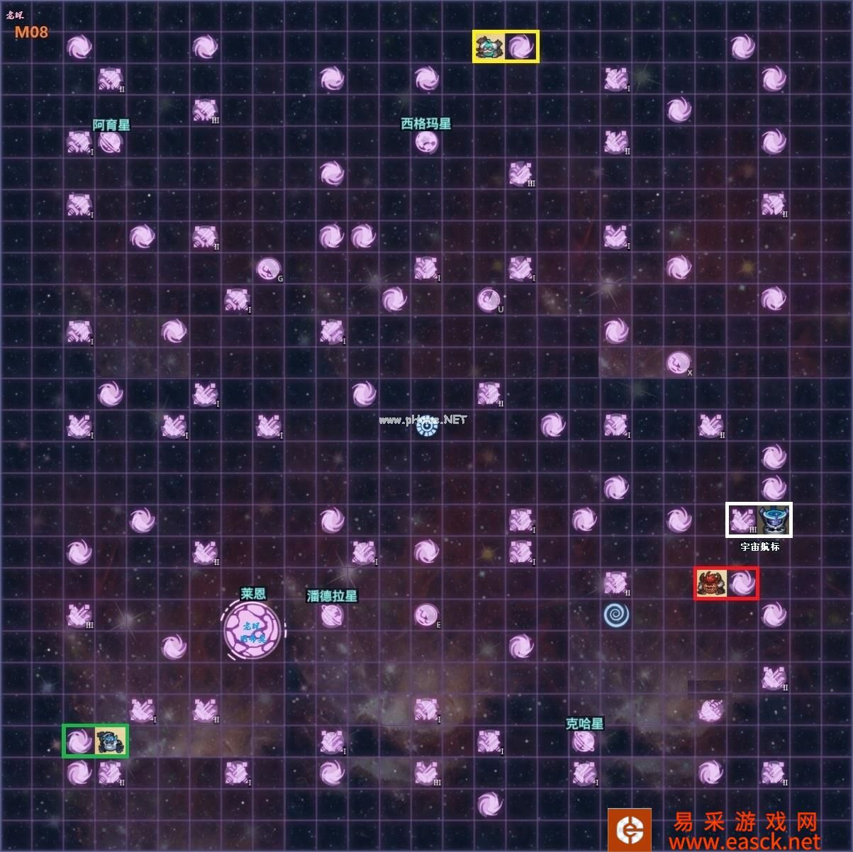 《不思议迷宫》整体星域全图一览