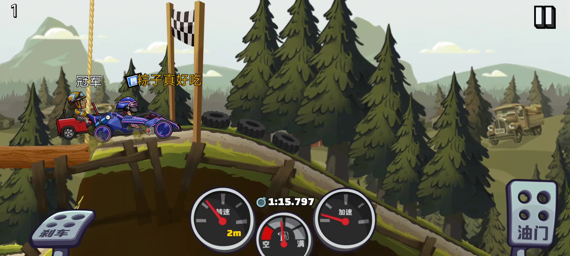 登山赛车2！穿上Boss的皮肤我就是Boss#登山赛车2