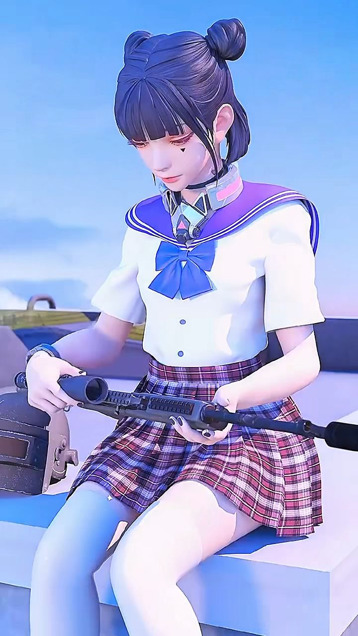 吃鸡美女M24狙击