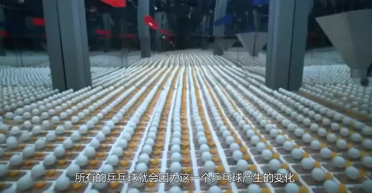 原子弹爆炸原理是啥，1000个老鼠夹和乒乓球模拟，一目了然