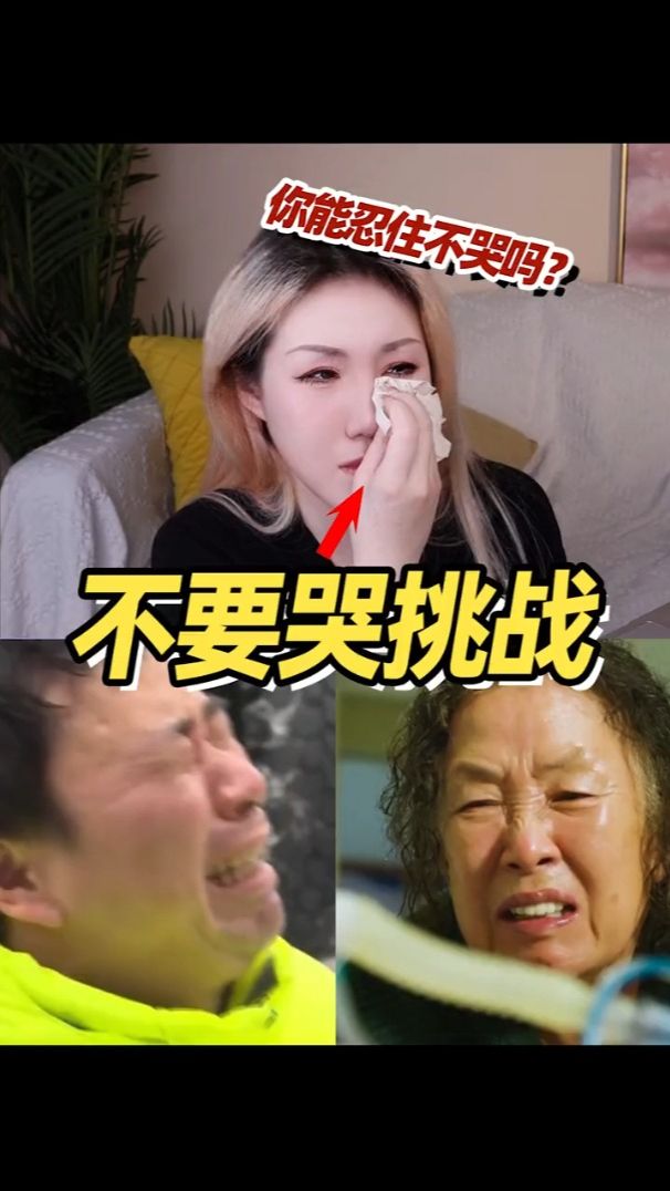 不要哭挑战：我坚定我是铁菠萝头