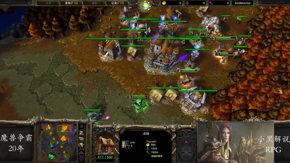 War3：首发克尔苏加德，一路火花带闪电！LabyRinth VS Thunder