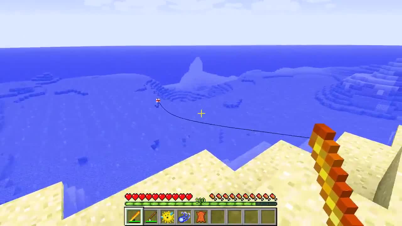 我的世界：小哥去岩浆与末地世界钓鱼？