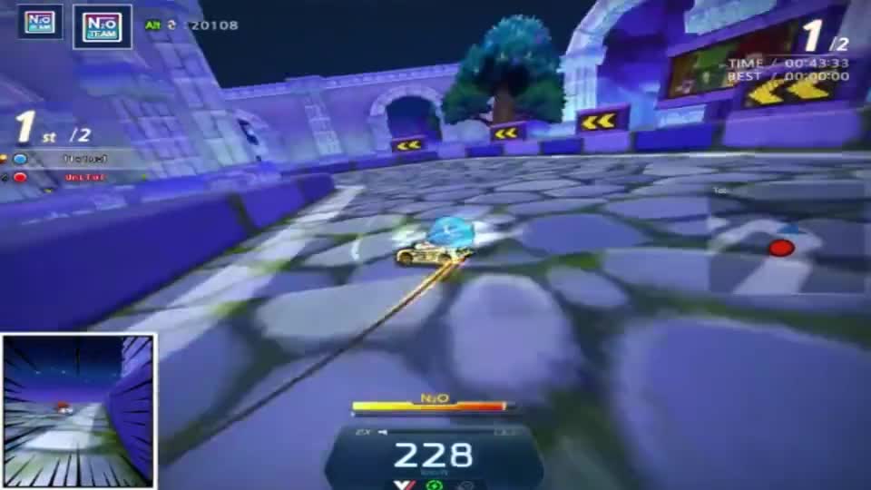 跑跑卡丁车：职业选手SSS，观赏性拉满，技术满分