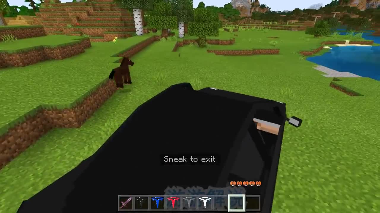 我的世界：游玩特斯拉Model 3，能刹住车吗？