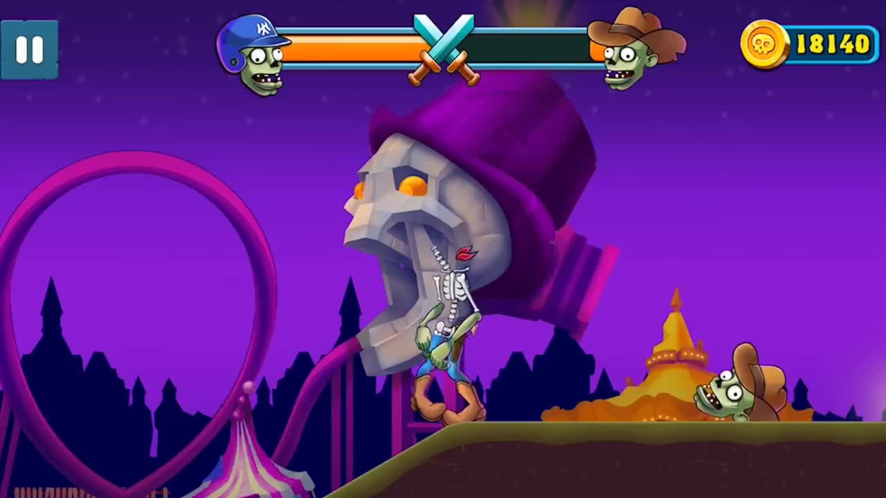 僵尸弓箭手 西部牛仔VS棒球选手，有枪不开却拿枪来扔人