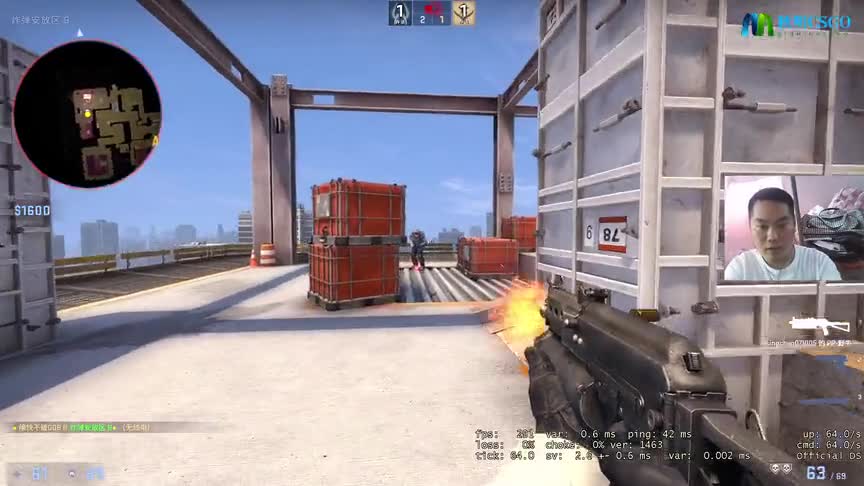 CSGO殒命大厦游戏原声，没有交流沟通的5人团队，结果不出意外