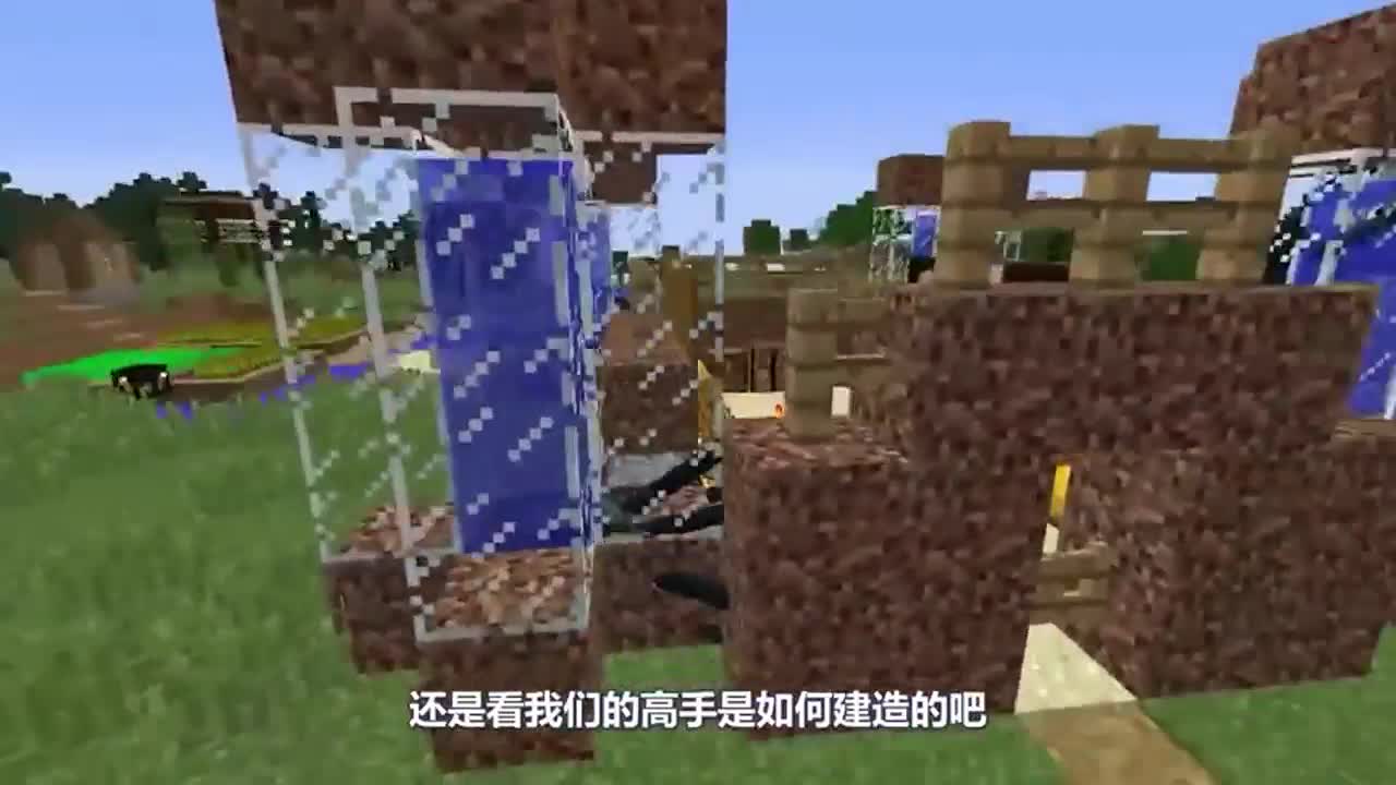 我的世界：海洋水族馆建造，这怕不是在比谁最会偷懒吧