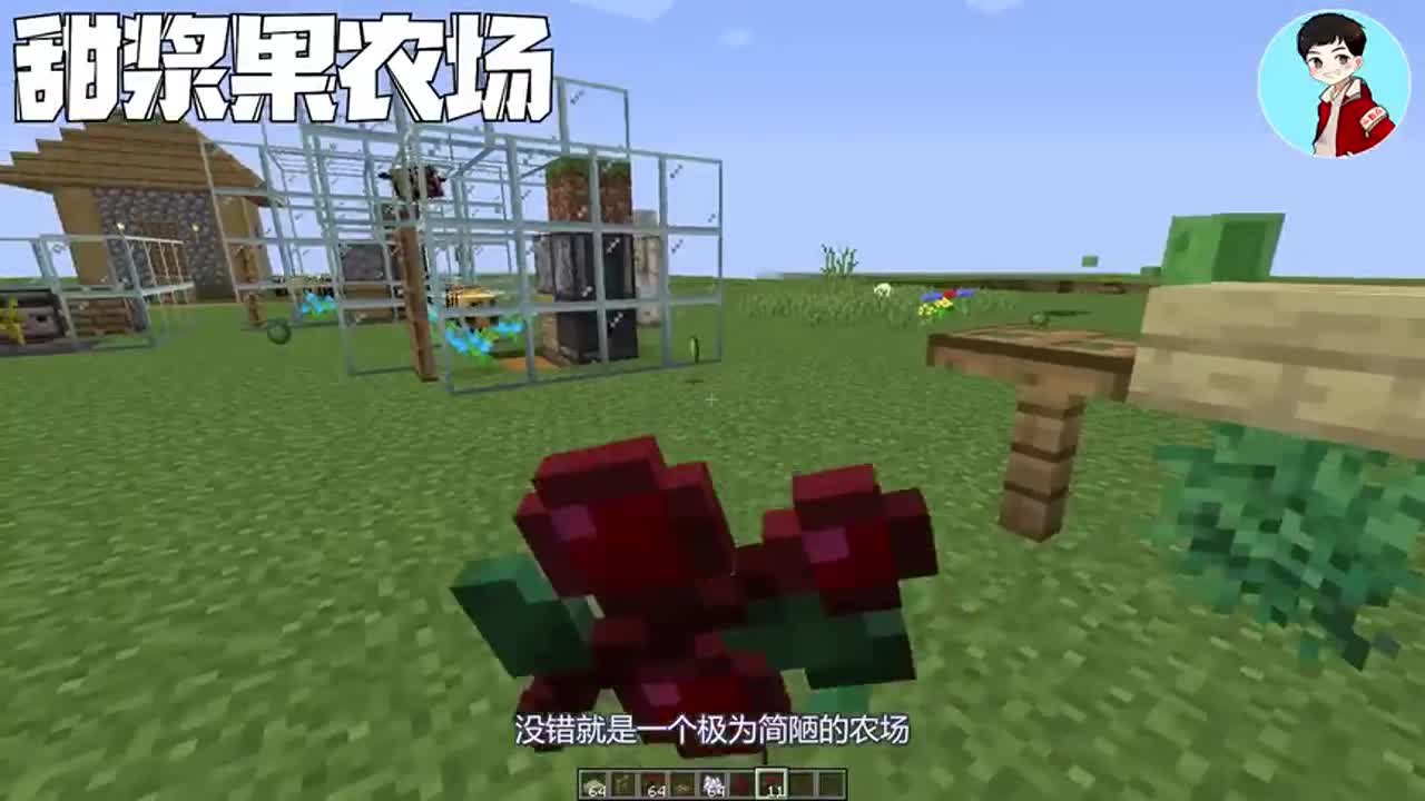 我的世界：关于小白你不知道的小知识，甜浆果农场防御塔？