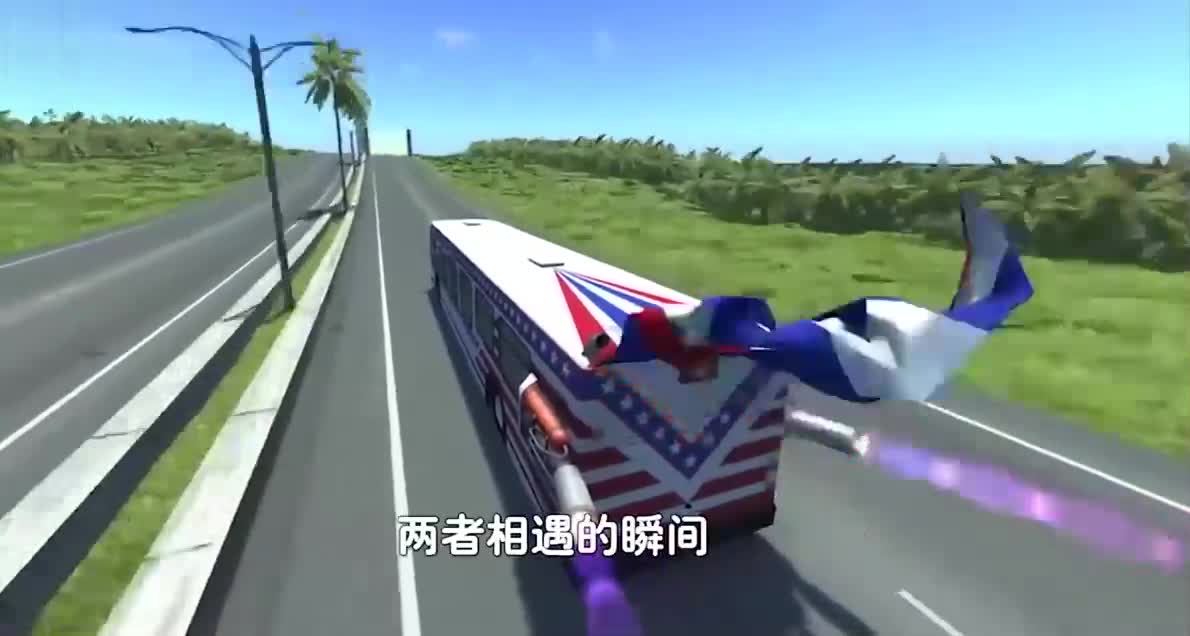 汽车遇上超强激光束会是什么下场？3D动画模拟，场面太失控了！