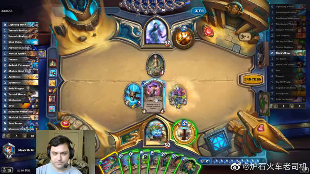 炉石传说：萨满OTK卡组，有“暗月”就可以玩