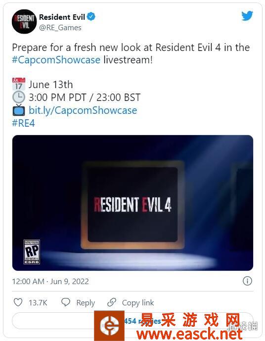 《生化4重制版》确认亮相卡普空发布会！精彩新预告