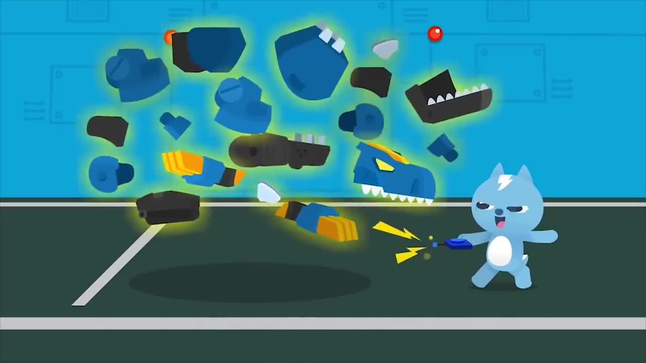 弗特组装的机器人是什么颜色的，是什么动物【萌萌快乐园】