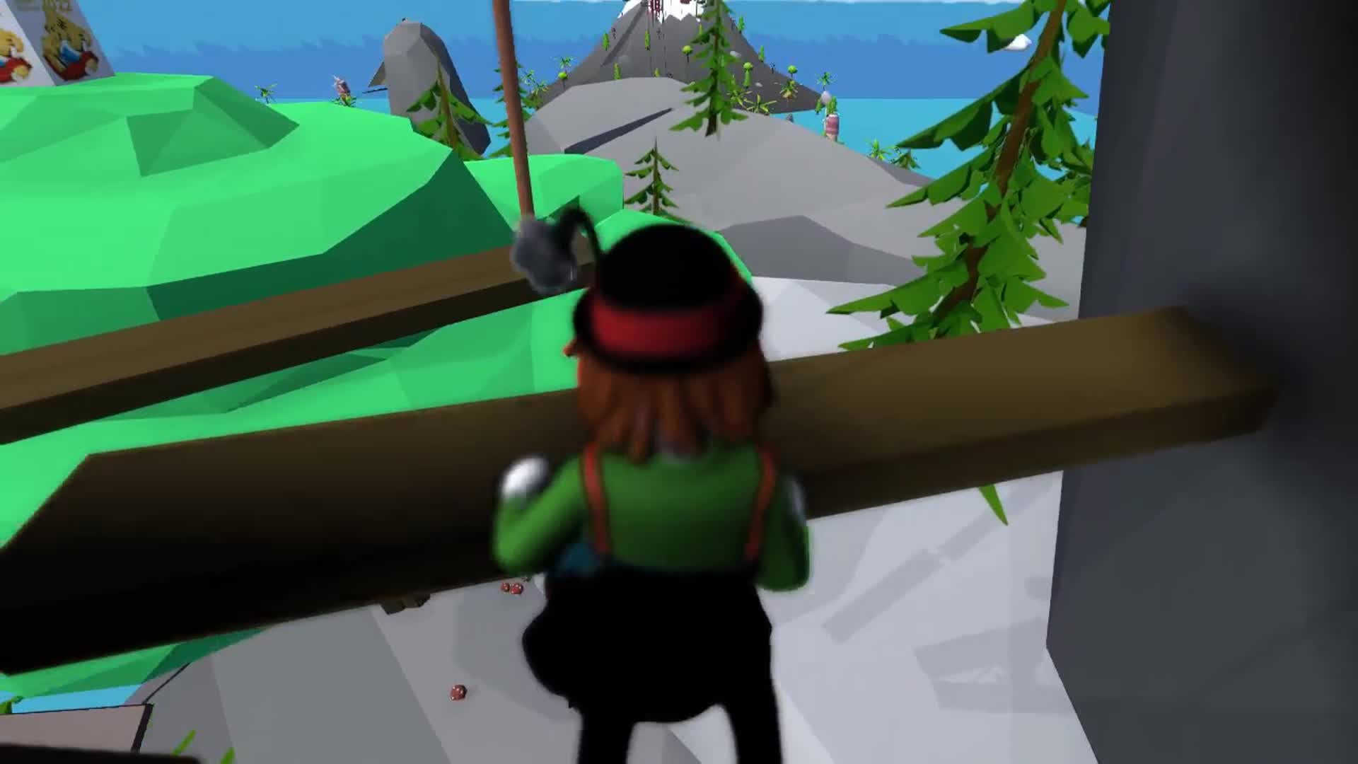 人类一败涂地：萌新过不去，面对会动的吊桥是真的过不去啦