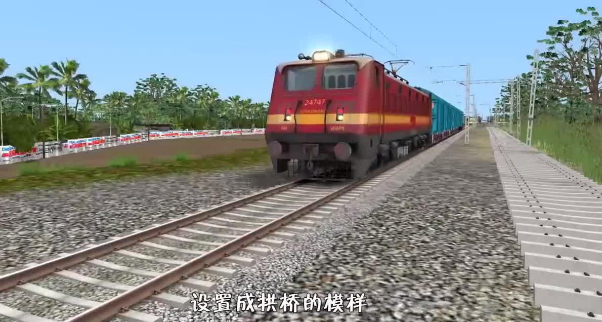 为什么火车不能安装减速带？动画模拟火车通过，看下场就知道