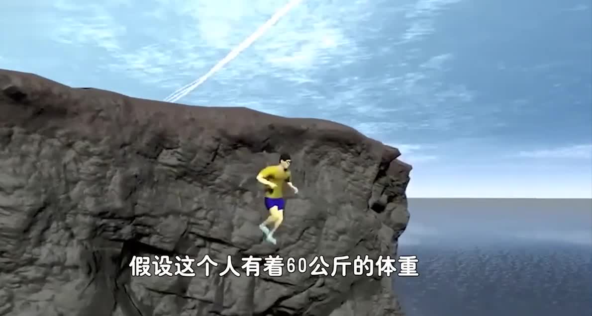人跑多快才能起飞？3D动画模拟全程，看完才知道超人有多强！