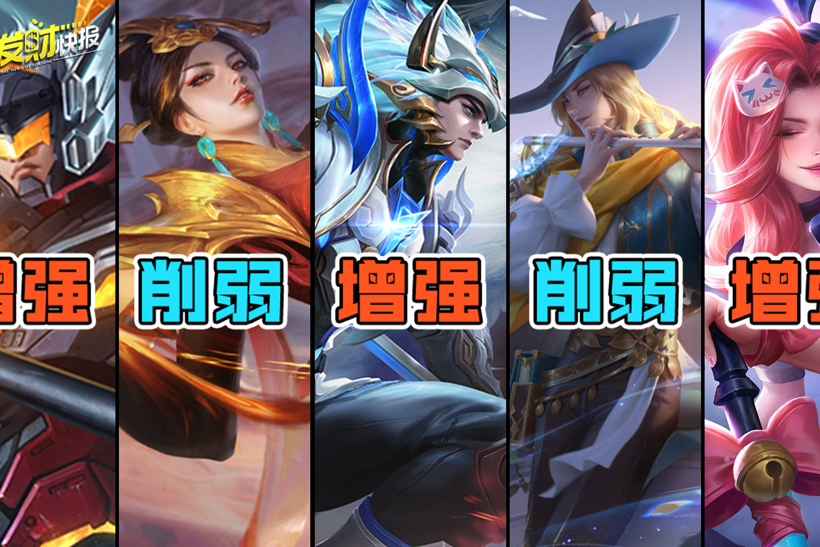 【荣耀发财快报】刚上皮肤就加强！T1砍到下水道！吕布终于回暖！
