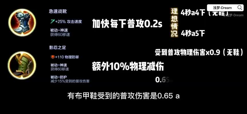 【神奇装备在这里】你真的了解攻速鞋吗？射手真的要出吗？高端局越来越少的装备