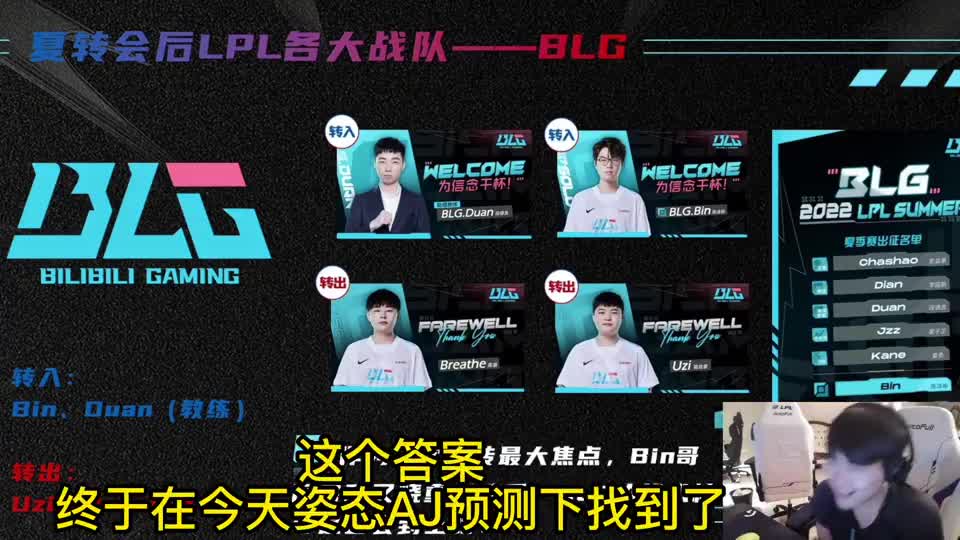 昔日BLG不补强真实原因曝光！原来一哥AJ真不是吹的