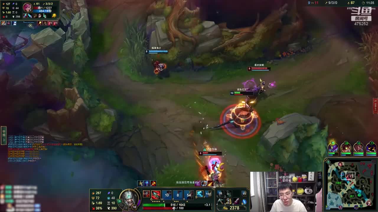 兰林汉：上单蛮王 vs 盖伦，暴击暴击，抱的就是这个幺鸡！