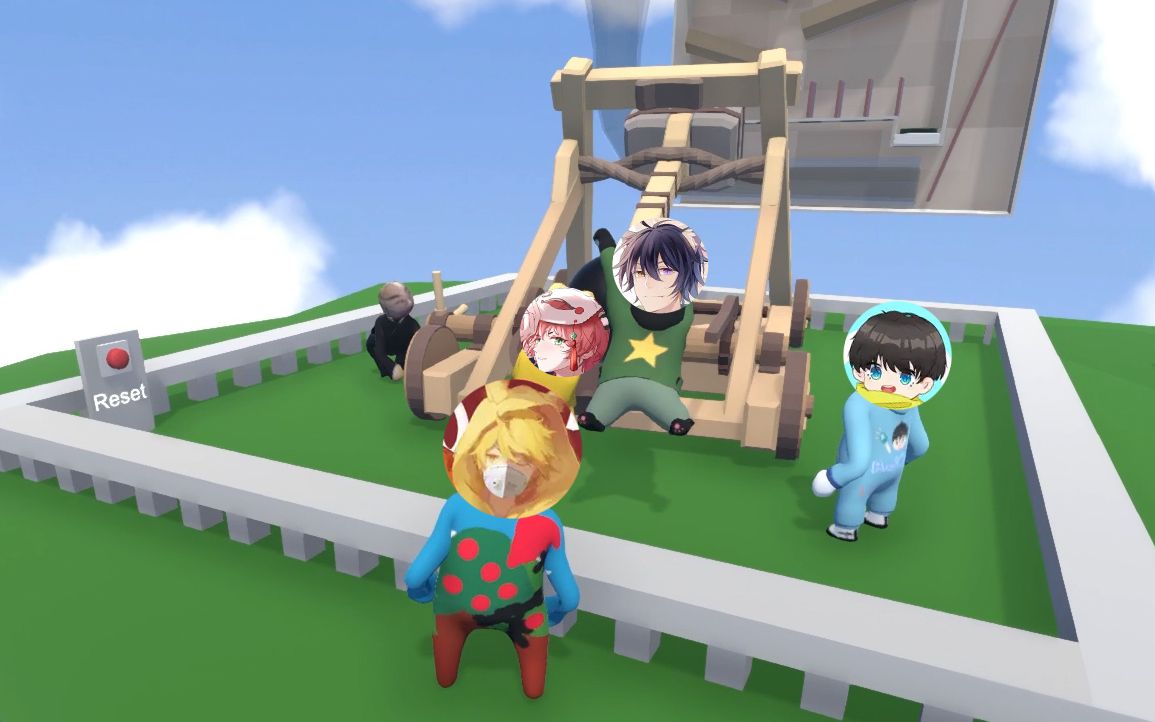 当橡皮人们在闯关时遇到「超级捕鼠夹」!!？