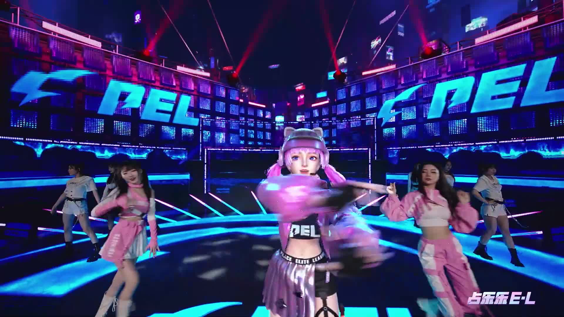 PEL虚拟解说占乐乐首先亮相！比赛中场热舞首秀？