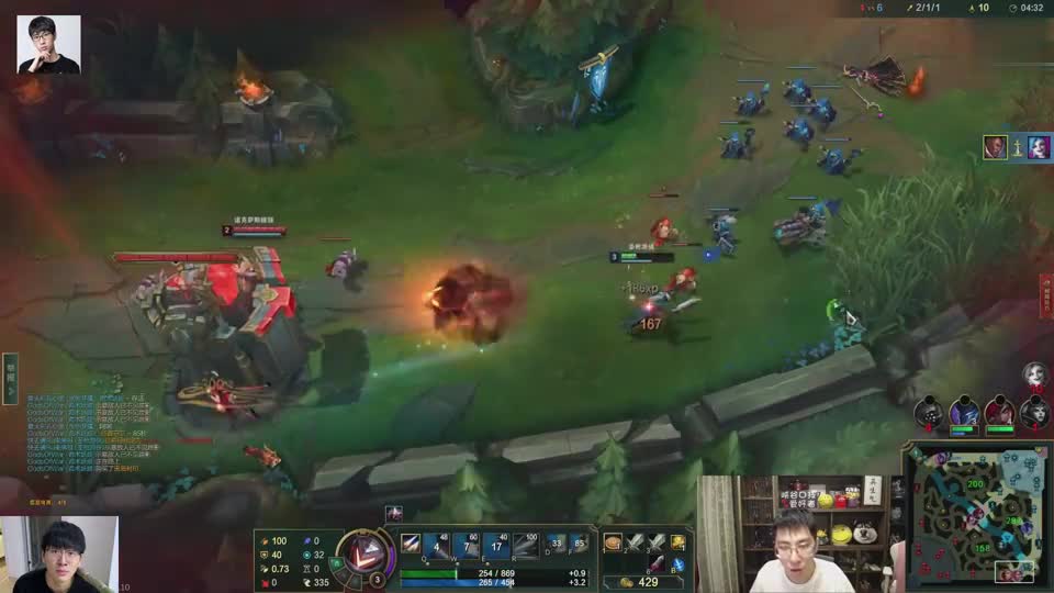 兰林汉：卢锡安长期下路一打二，8分钟6\-2的战绩，已经算是超额完成任务了