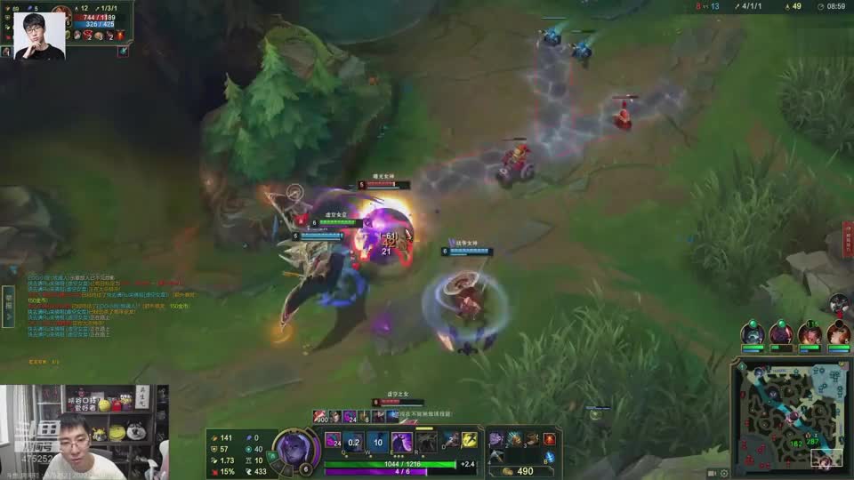 兰林汉：虚空女皇打野16\-3\-6，三次野区单挑皎月，全都完成单杀