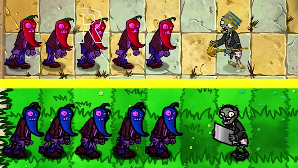 植物大战僵尸：哪些版本中的二爷，能最快消灭十个辣椒僵尸呢？