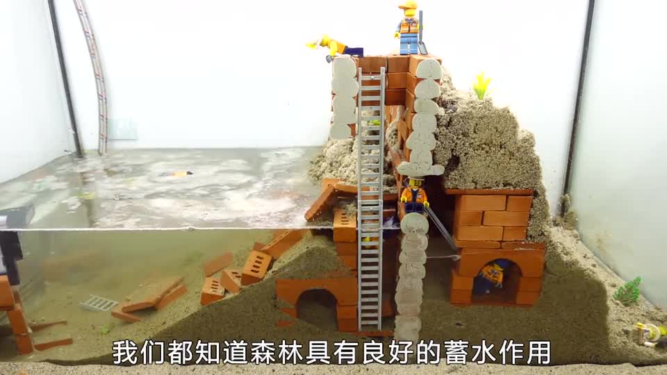 洪水冲击大坝模拟实验，自然灾害远比我们想象中的可怕