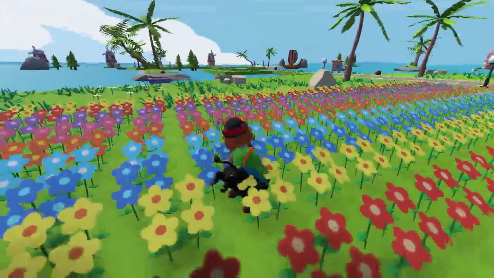 人类一败涂地：萌新过不去，找到一只小山羊，放在羊圈里吧